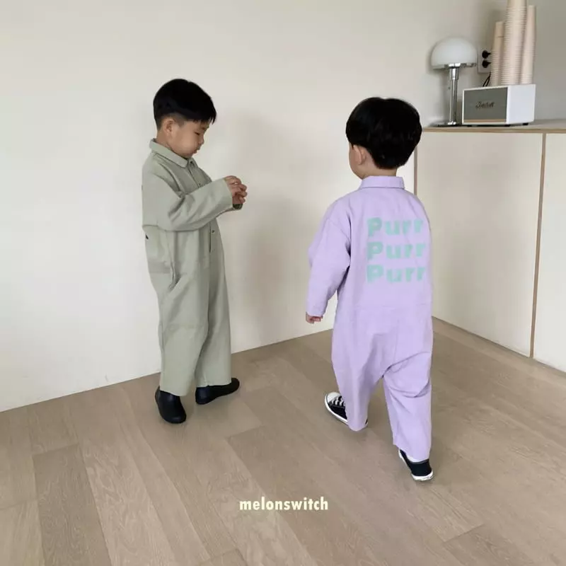 Melon Switch - Korean Children Fashion - #kidsshorts - Pual Jumpsuit - 4