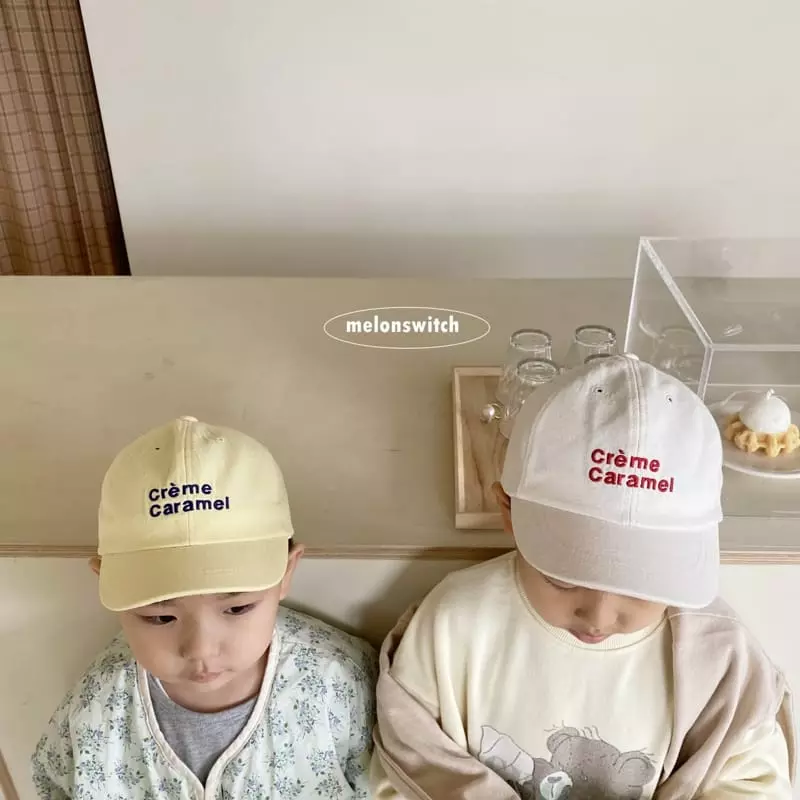 Melon Switch - Korean Children Fashion - #kidzfashiontrend - Cream Caramel Cap - 5