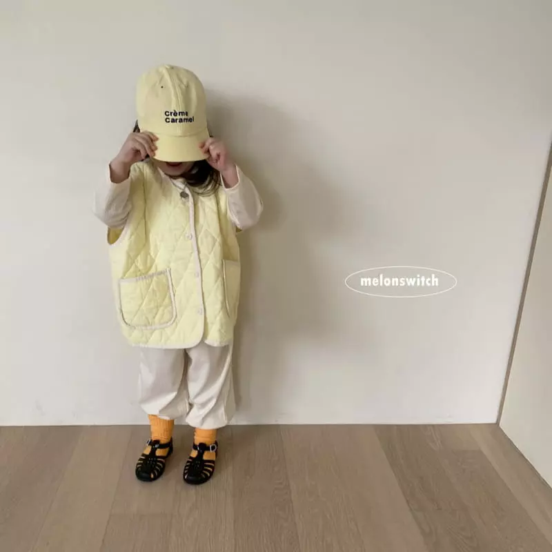 Melon Switch - Korean Children Fashion - #kidzfashiontrend - Lemonm Cookie Vest - 2