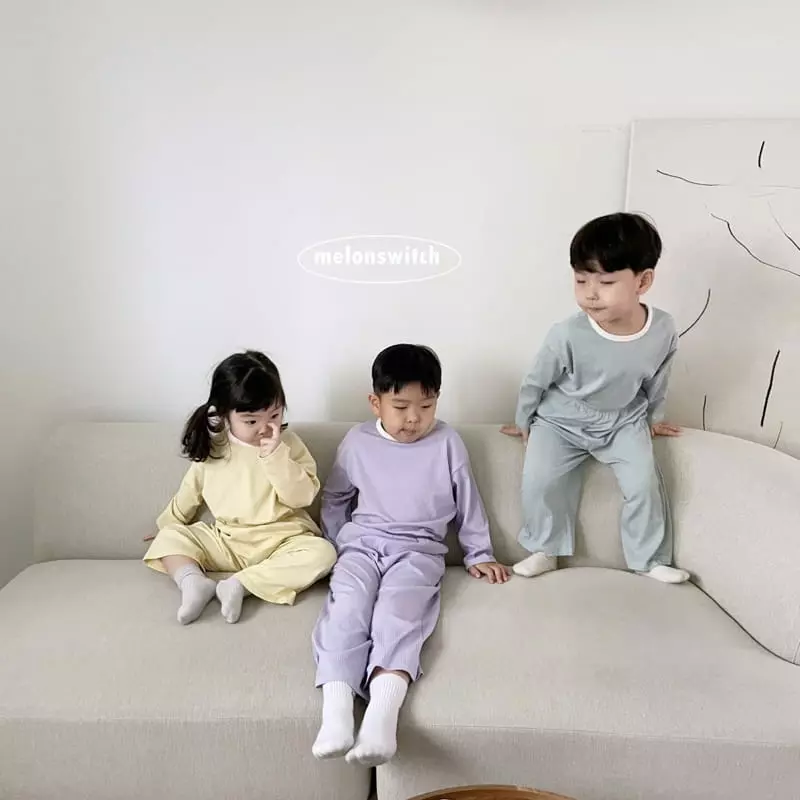 Melon Switch - Korean Children Fashion - #kidzfashiontrend - Melon Cheese Home Wear - 6