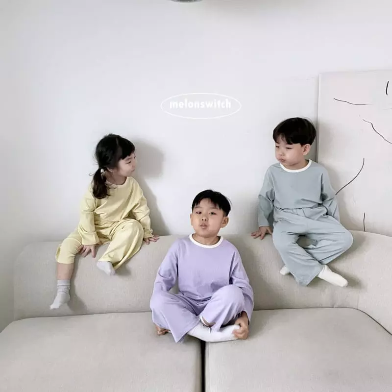 Melon Switch - Korean Children Fashion - #littlefashionista - Melon Cheese Home Wear - 8