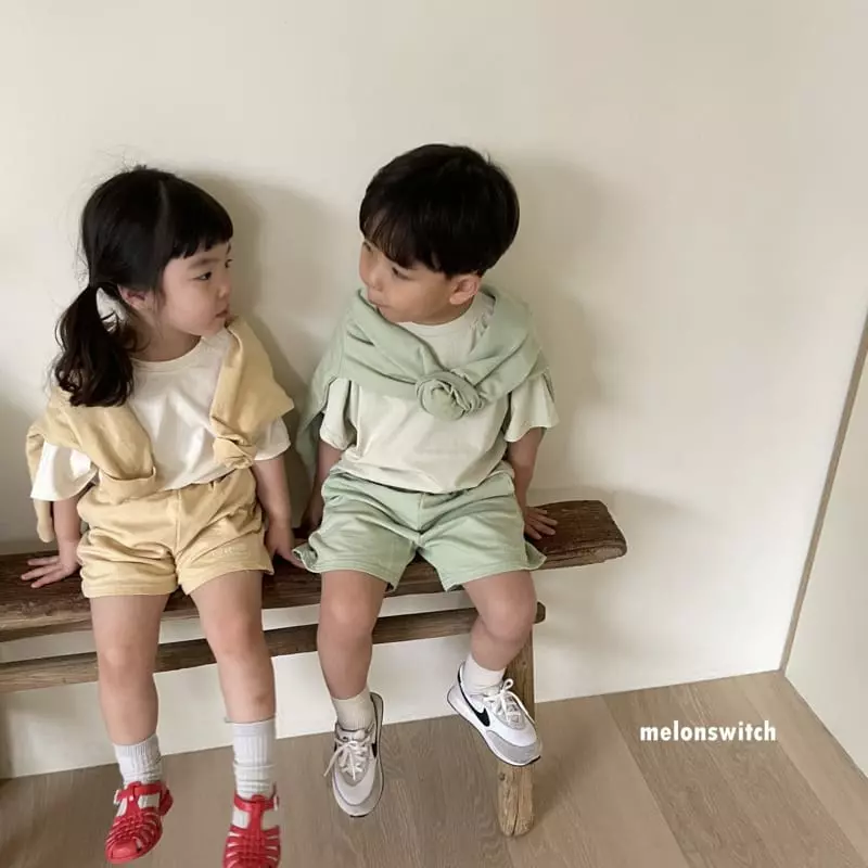 Melon Switch - Korean Children Fashion - #magicofchildhood - Raglan Top Bottom Set - 10