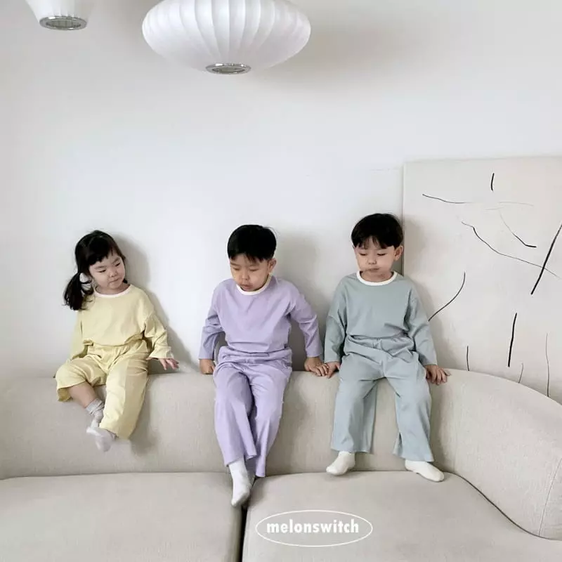 Melon Switch - Korean Children Fashion - #magicofchildhood - Melon Cheese Home Wear - 9
