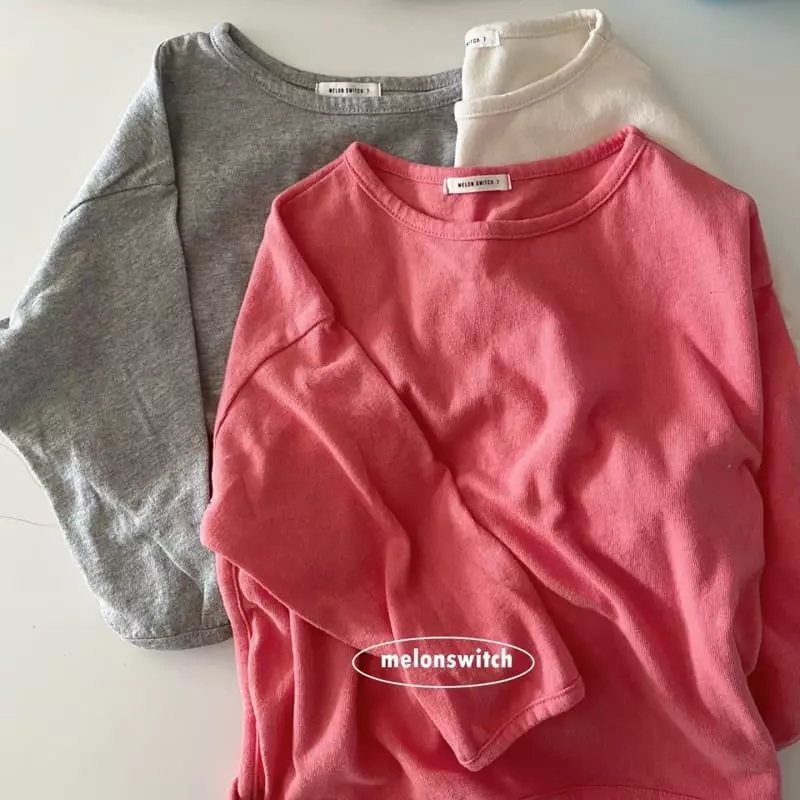 Melon Switch - Korean Children Fashion - #minifashionista - Milk Cream Piping Tee