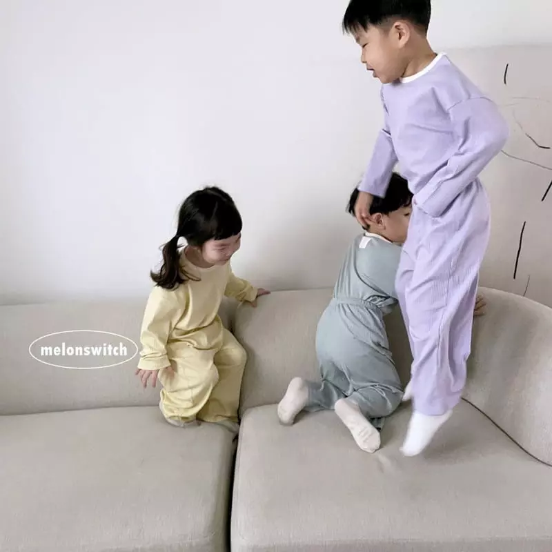 Melon Switch - Korean Children Fashion - #minifashionista - Melon Cheese Home Wear - 10