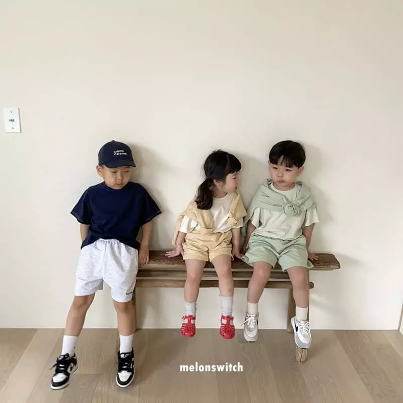 Melon Switch - Korean Children Fashion - #prettylittlegirls - Raglan Top Bottom Set - 12