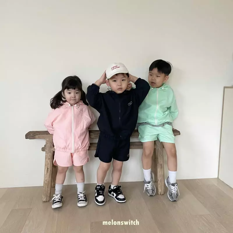 Melon Switch - Korean Children Fashion - #prettylittlegirls - Wind Top Bottom Set - 9