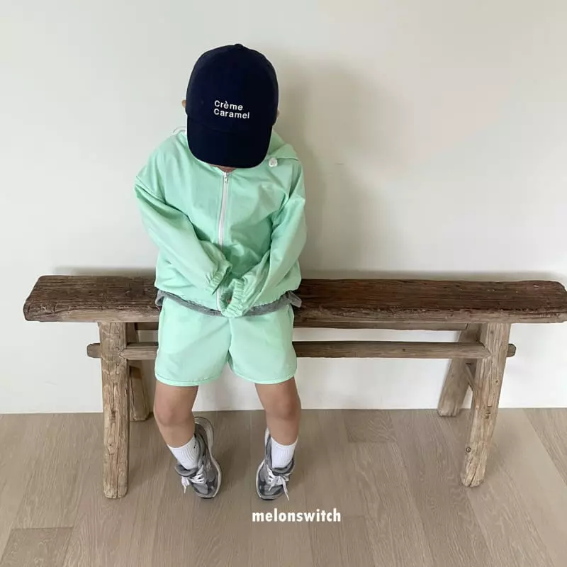 Melon Switch - Korean Children Fashion - #stylishchildhood - Wind Top Bottom Set - 12