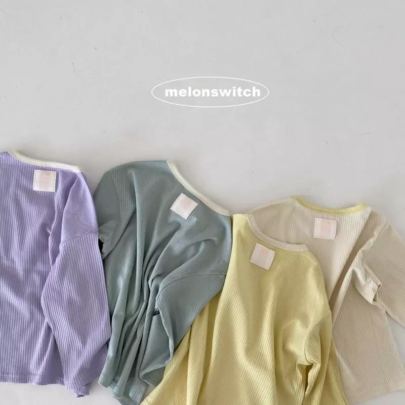 Melon Switch - Korean Children Fashion - #todddlerfashion - Melon Cheese Home Wear - 12