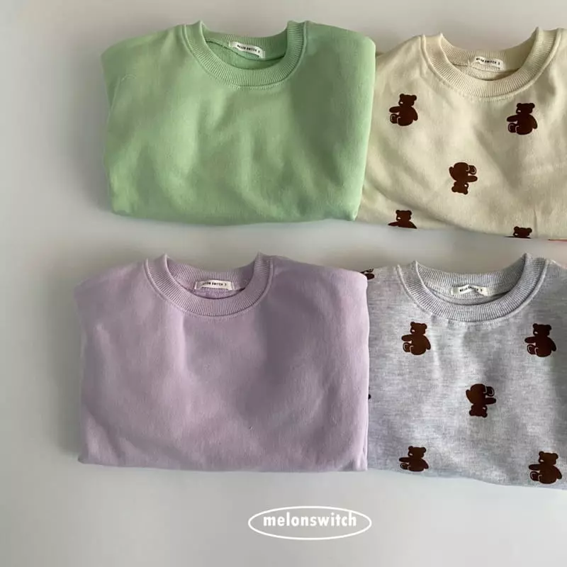 Melon Switch - Korean Children Fashion - #todddlerfashion - Simple Top Bottom Set - 7
