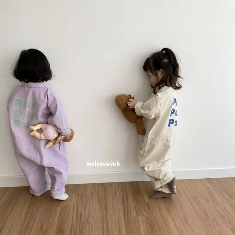 Melon Switch - Korean Children Fashion - #toddlerclothing - Pual Jumpsuit - 12