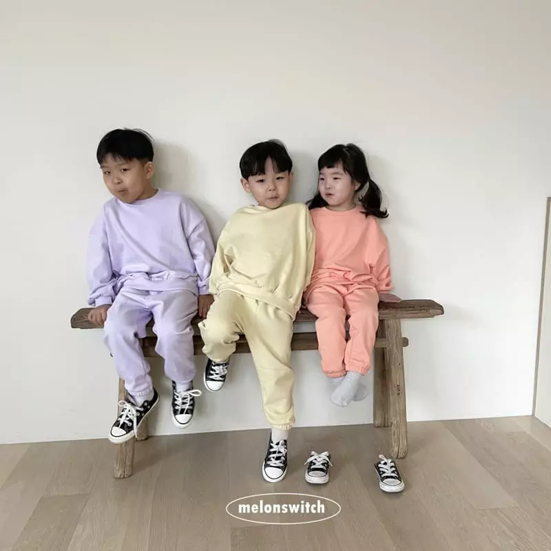 Melon Switch - Korean Children Fashion - #toddlerclothing - Bear Top Bottom Set - 9
