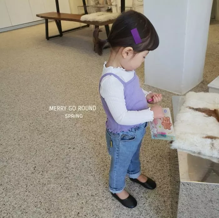 Merry Go Round - Korean Children Fashion - #Kfashion4kids - Merry GO Basic Jeans - 6