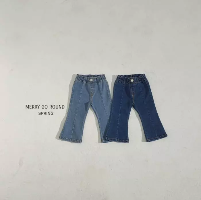 Merry Go Round - Korean Children Fashion - #Kfashion4kids - Pintuck Bootscut Pants - 10