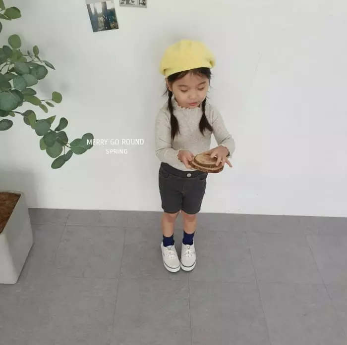Merry Go Round - Korean Children Fashion - #childofig - Wrinkle Tee - 11