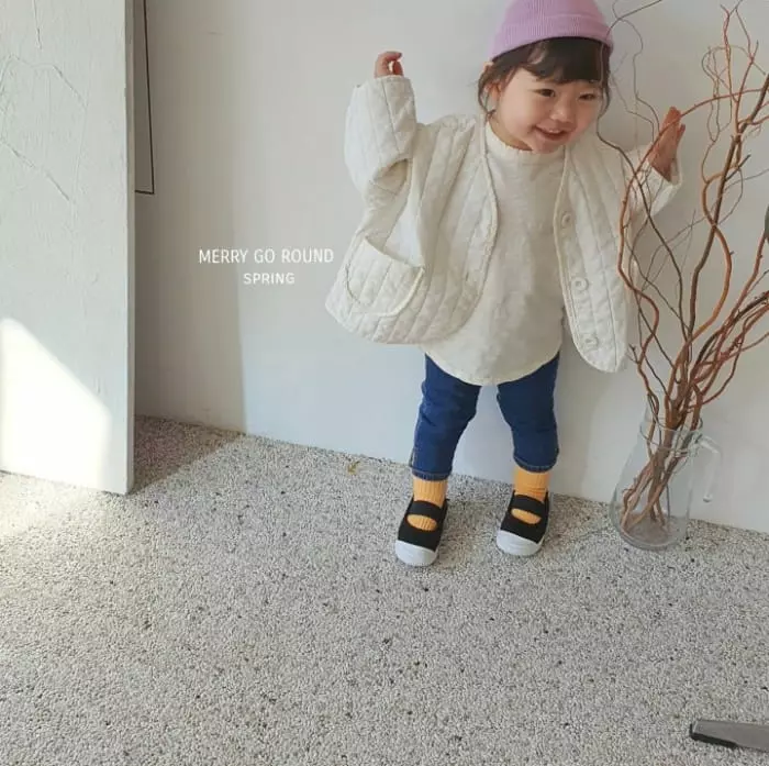 Merry Go Round - Korean Children Fashion - #stylishchildhood - Jeans Leggings - 4