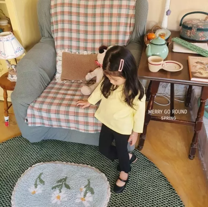 Merry Go Round - Korean Children Fashion - #childofig - Box Tee - 2