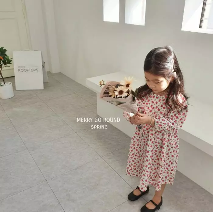 Merry Go Round - Korean Children Fashion - #childofig - Daisy One-piece - 12