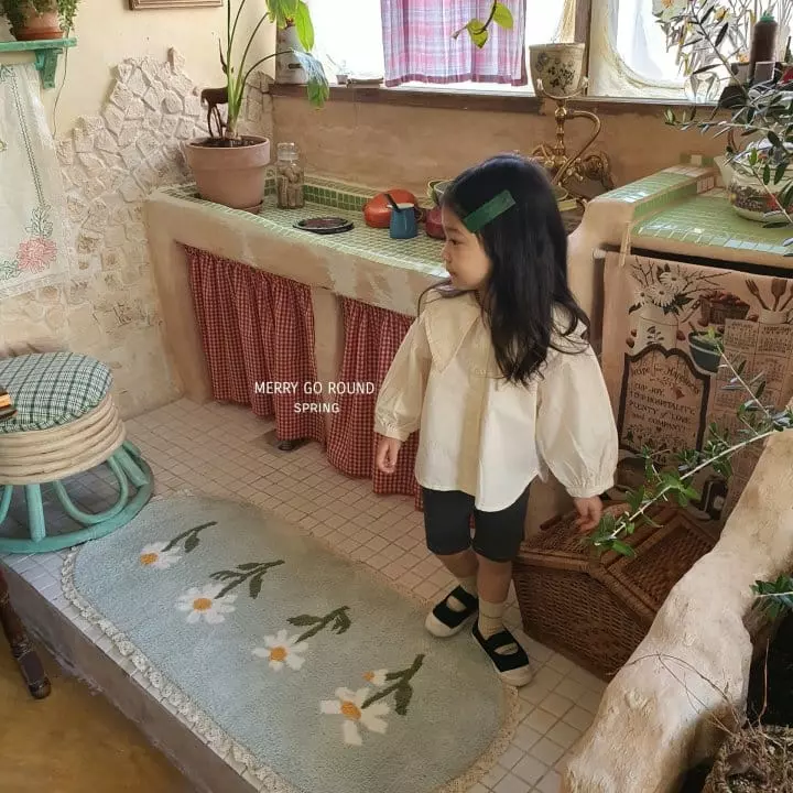 Merry Go Round - Korean Children Fashion - #childofig - Big Collar Shirt - 11