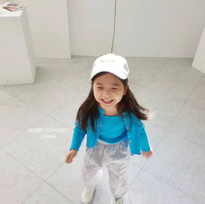 Merry Go Round - Korean Children Fashion - #designkidswear - Sleeves Cardigan Set
