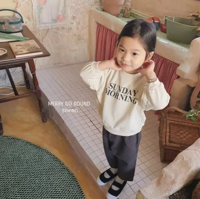 Merry Go Round - Korean Children Fashion - #designkidswear - Bong Bong Pants - 8