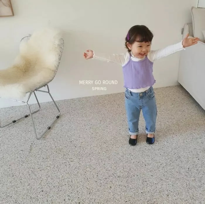 Merry Go Round - Korean Children Fashion - #discoveringself - Merry GO Basic Jeans