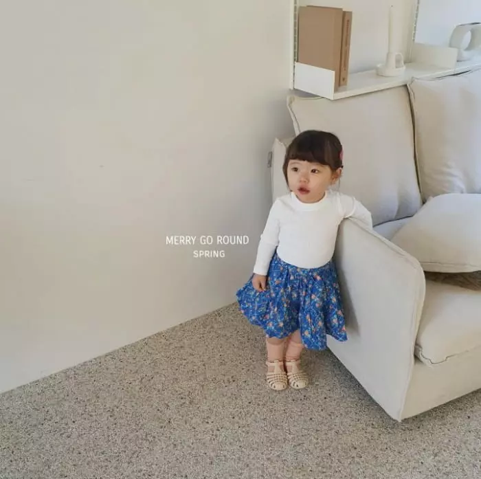 Merry Go Round - Korean Children Fashion - #discoveringself - Rib Tee - 9