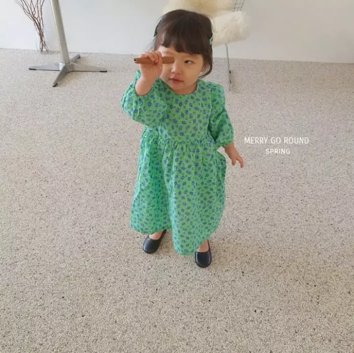 Merry Go Round - Korean Children Fashion - #discoveringself - Daisy One-piece - 2