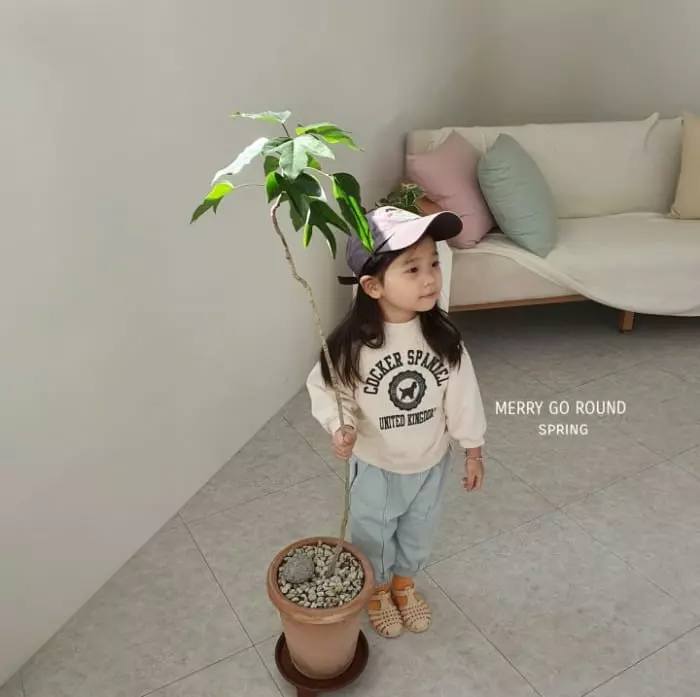 Merry Go Round - Korean Children Fashion - #fashionkids - Cocker Spaniel Sweatshirt - 7