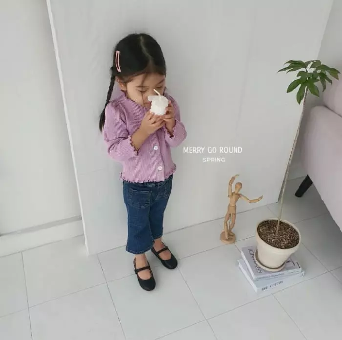 Merry Go Round - Korean Children Fashion - #fashionkids - Tery Cardigan - 5