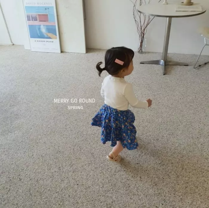 Merry Go Round - Korean Children Fashion - #kidsshorts - Rib Tee - 11