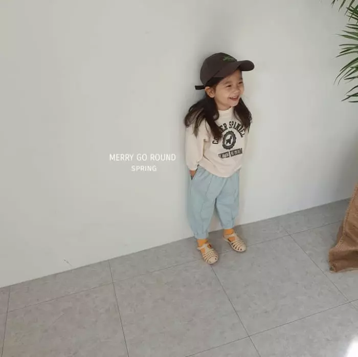 Merry Go Round - Korean Children Fashion - #kidsshorts - Cocker Spaniel Sweatshirt - 8