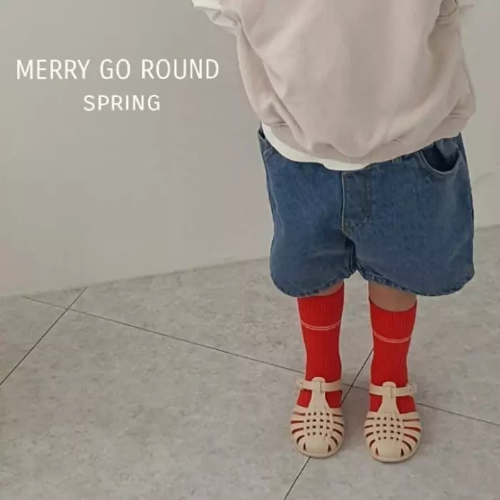 Merry Go Round - Korean Children Fashion - #kidsshorts - Wide Pants - 2