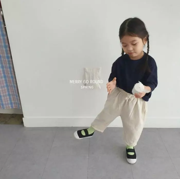 Merry Go Round - Korean Children Fashion - #kidsshorts - Box Tee - 7