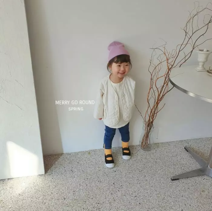 Merry Go Round - Korean Children Fashion - #kidsstore - Quilting Jumper - 11