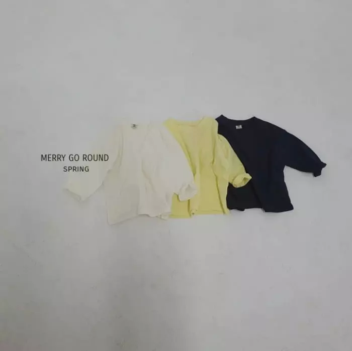 Merry Go Round - Korean Children Fashion - #kidzfashiontrend - Box Tee - 9