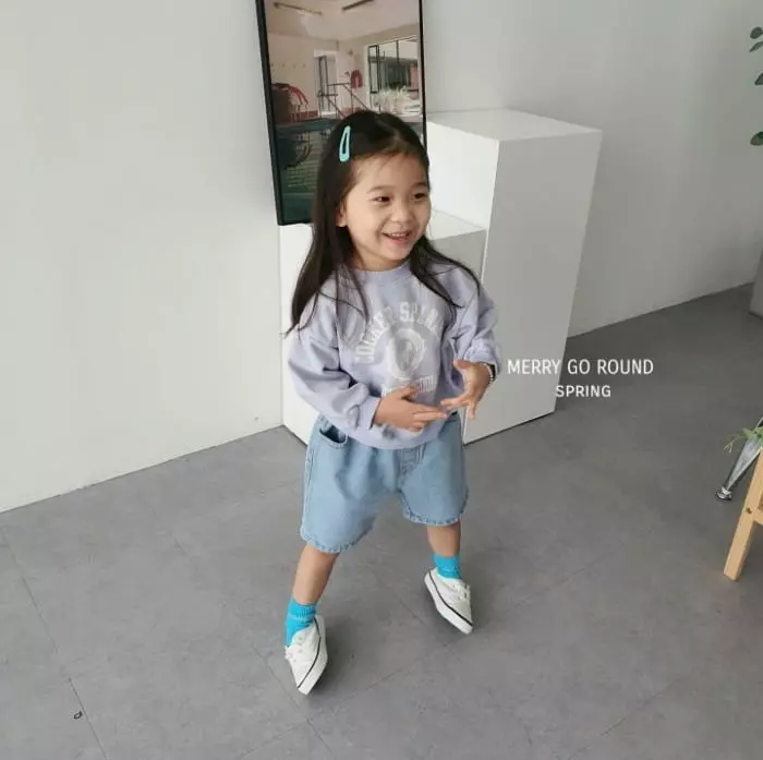 Merry Go Round - Korean Children Fashion - #littlefashionista - Cocker Spaniel Sweatshirt - 12