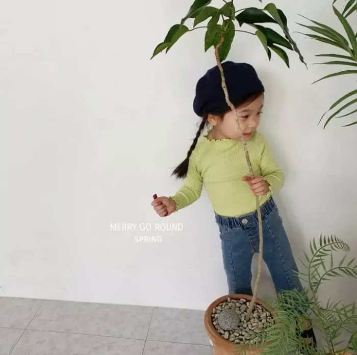 Merry Go Round - Korean Children Fashion - #Kfashion4kids - Wrinkle Tee - 4