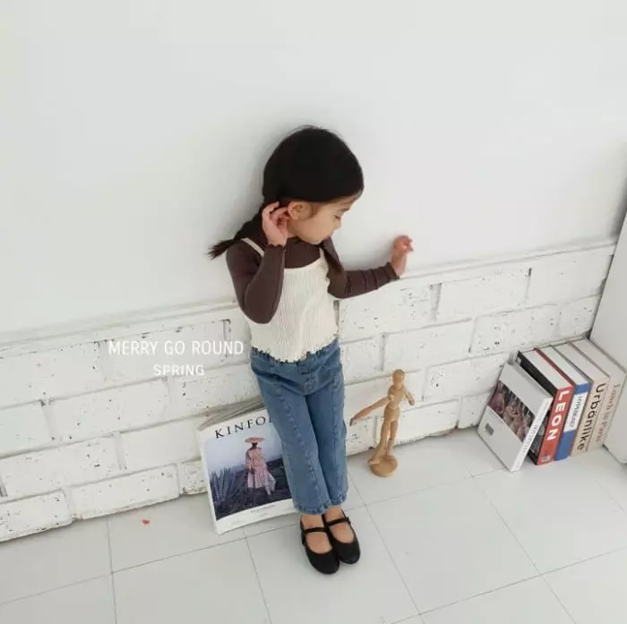 Merry Go Round - Korean Children Fashion - #littlefashionista - Tery Sleeveless - 2