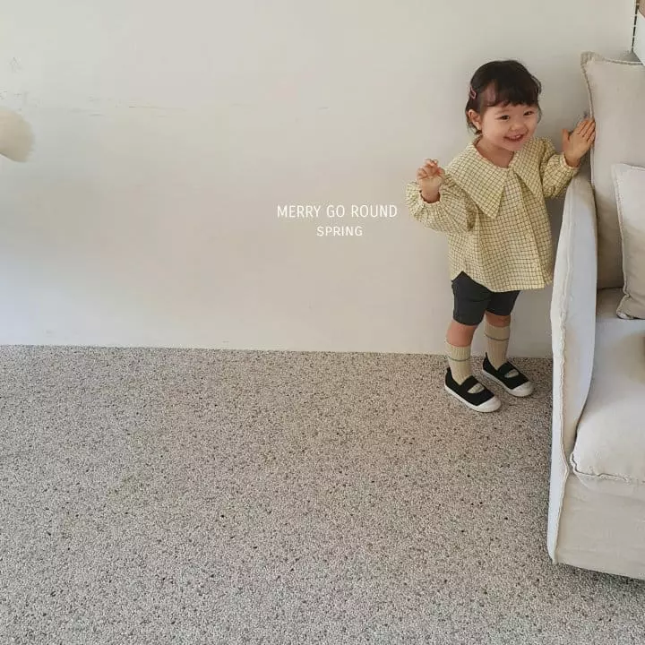 Merry Go Round - Korean Children Fashion - #littlefashionista - Big Collar Shirt - 6