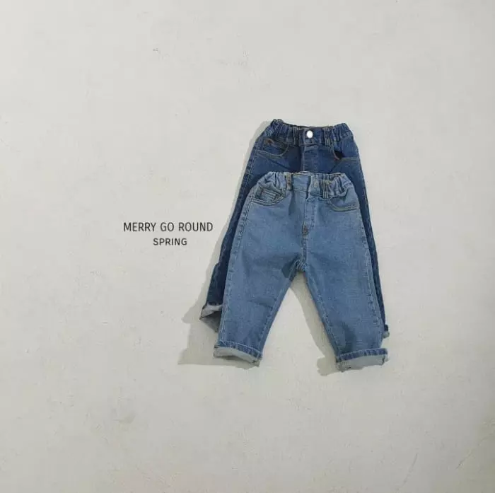 Merry Go Round - Korean Children Fashion - #minifashionista - Merry GO Basic Jeans - 9