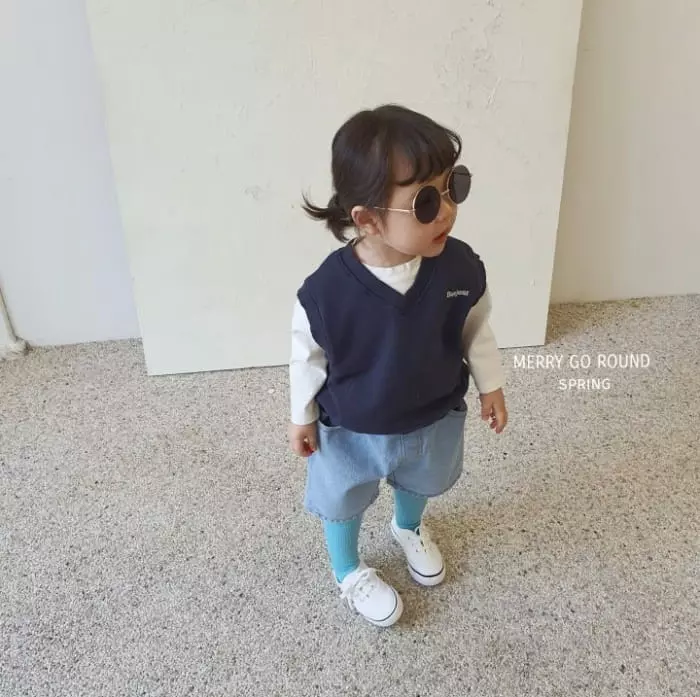 Merry Go Round - Korean Children Fashion - #minifashionista - Bonjour Vest - 11
