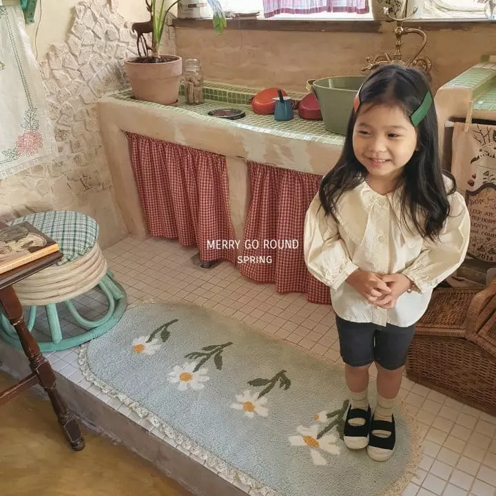 Merry Go Round - Korean Children Fashion - #minifashionista - Big Collar Shirt - 8