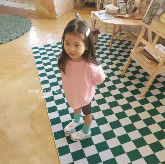 Merry Go Round - Korean Children Fashion - #prettylittlegirls - Slap Box Long Tee - 9