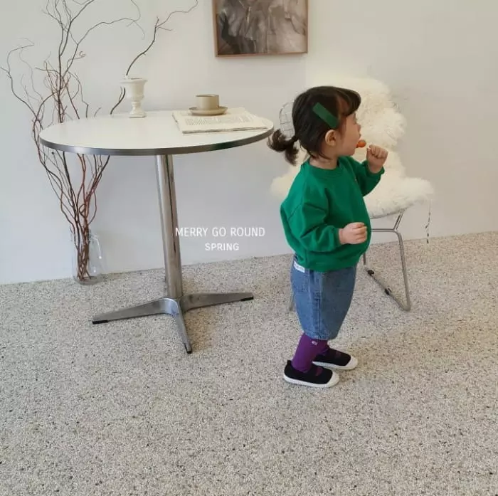 Merry Go Round - Korean Children Fashion - #prettylittlegirls - Sun Flower Sweatshirt - 6