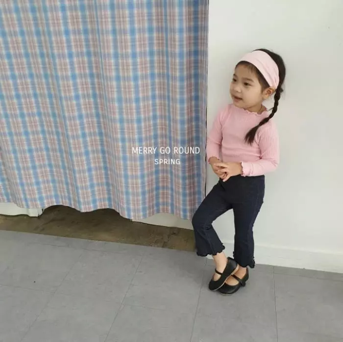 Merry Go Round - Korean Children Fashion - #prettylittlegirls - Wrinkle Tee - 7