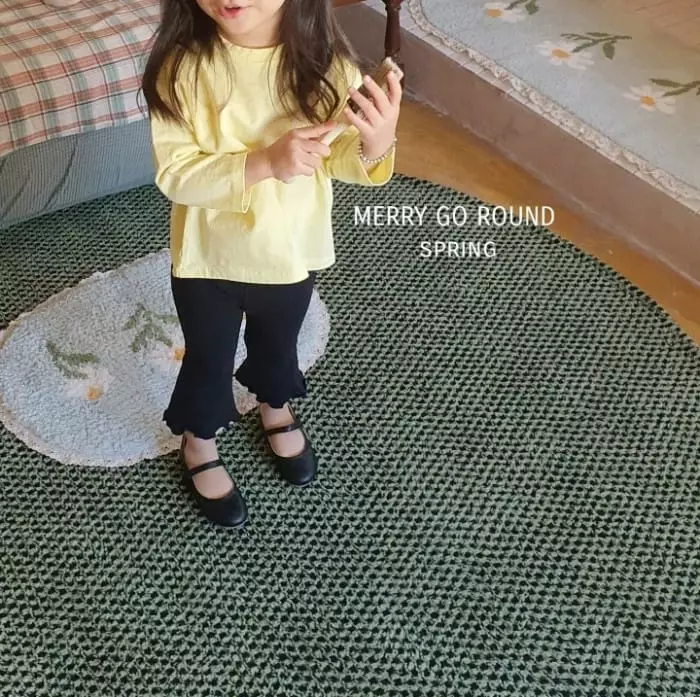Merry Go Round - Korean Children Fashion - #stylishchildhood - Box Tee