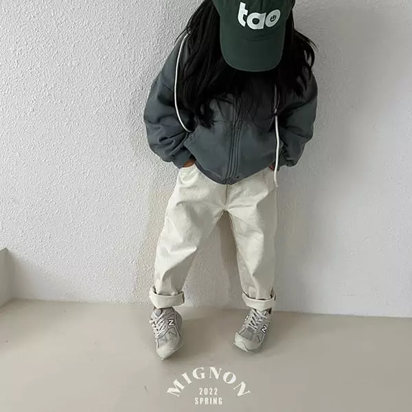 Mignon - Korean Children Fashion - #childofig - Collar Span Pants - 6