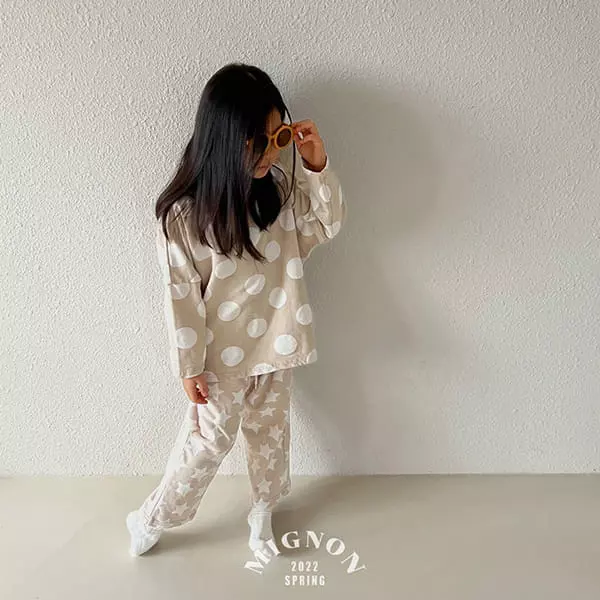 Mignon - Korean Children Fashion - #prettylittlegirls - Big Dot Tee - 4