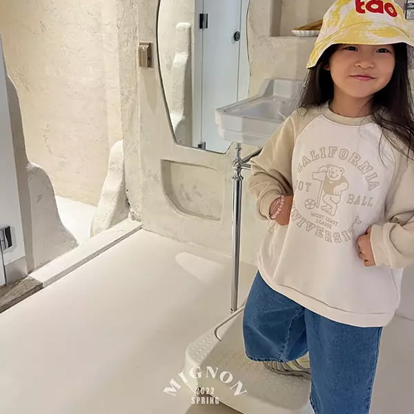 Mignon - Korean Children Fashion - #childofig - Football Bear Tee - 3
